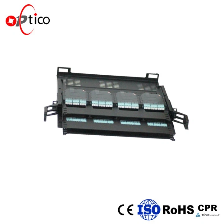 Caja de distribución de montaje en rack 1U MTP