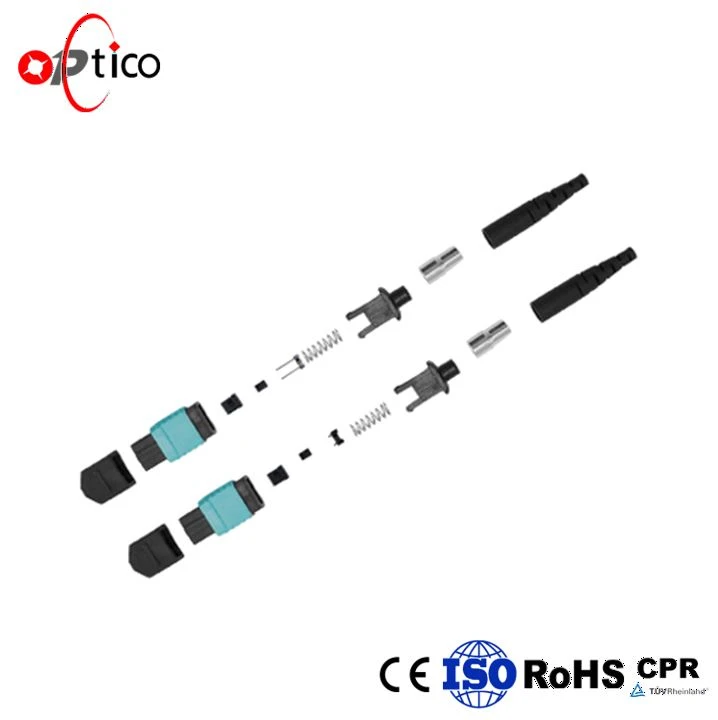 MPO 12 24 Cores Connector MPO 12 24 Cores Connector