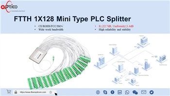 El divisor de PLC FTTH 1X12 producido por OPTICO supera los principales cuell...
