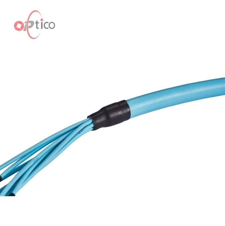 8F MPO Cable With Pulling Eye 8F MPO Cable With Pulling Eye